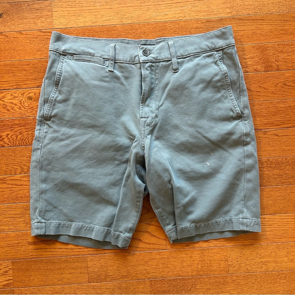 7 For All Mankind Chino Shorts Green